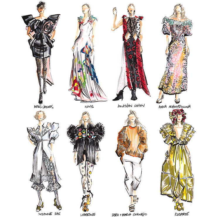 Mandy Lau Fashion Illustration | Mandy Lau